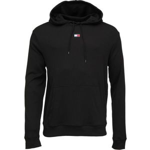 Tommy Hilfiger HERITAGE-RIB HOODIE Pánská mikina, černá, velikost obraz
