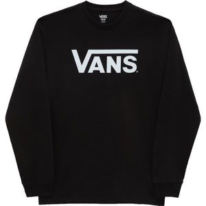 Vans CLASSIC Pánské tričko s dlouhým rukávem, černá, velikost obraz