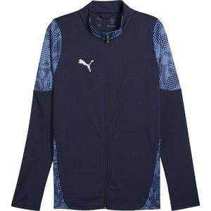 Puma TEAMCUP TRAINING JACKET Pánská fotbalová bunda, tmavě modrá, velikost obraz