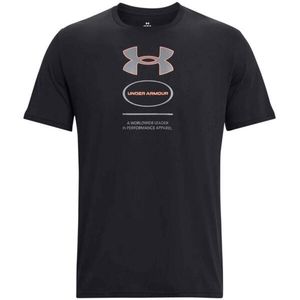 Under Armour BRANDED GEL STACK M Pánské triko, černá, velikost obraz