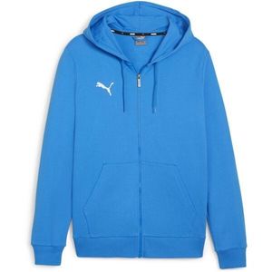 Puma TEAMGOAL CASUALS HOODED Pánská mikina, modrá, velikost obraz