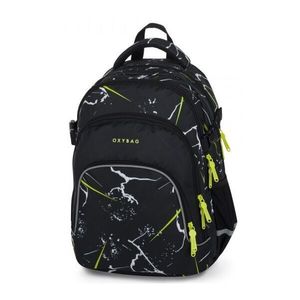 Oxybag SCOOLER Studentský batoh, černá, velikost obraz